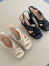 Ladies Criss Cross Straps With Buckle strap